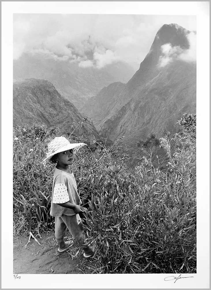 Petite fille de Mafate