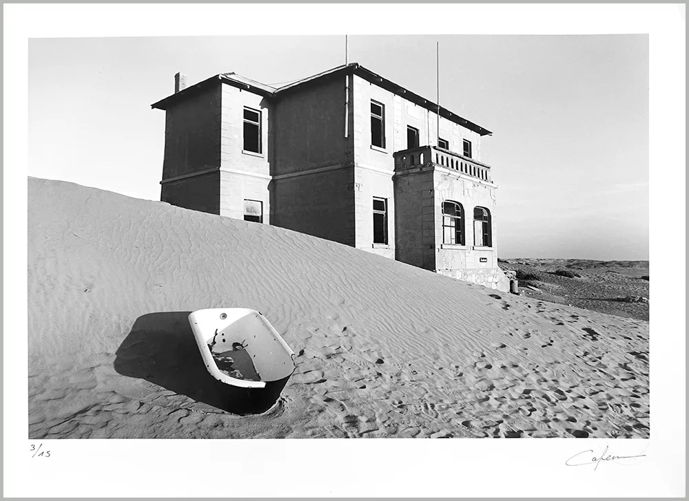 La baignoire tirage argentique C.capron